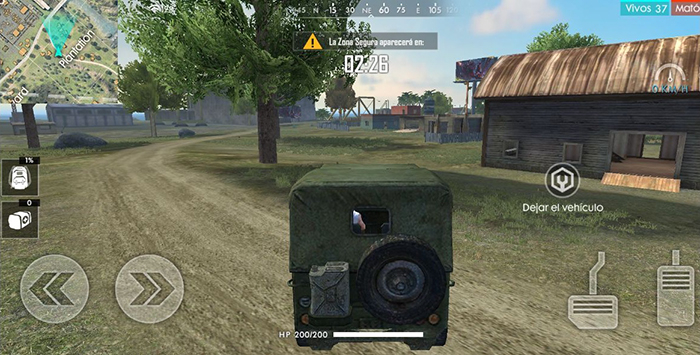 free fire sanar vehiculo