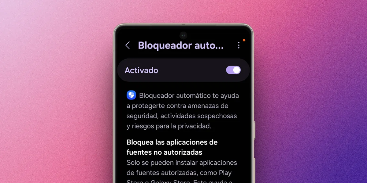 funcion bloqueador automatico samsung galaxy