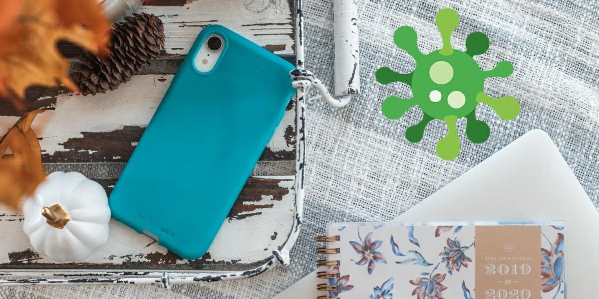 funda anti-microbios