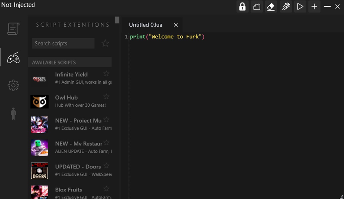 furk ultra ejecutar de scripts para roblox