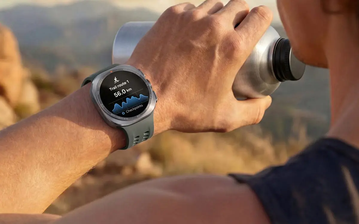 Imagen del Galaxy Watch9 mostrando uno de sus modos deportivos