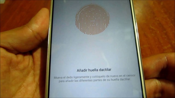 gama media xiaomi lector huellas