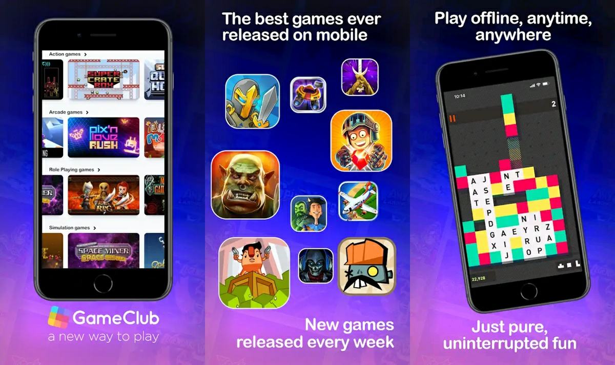 gameclub servicio de juegos premium por suscripcion en android