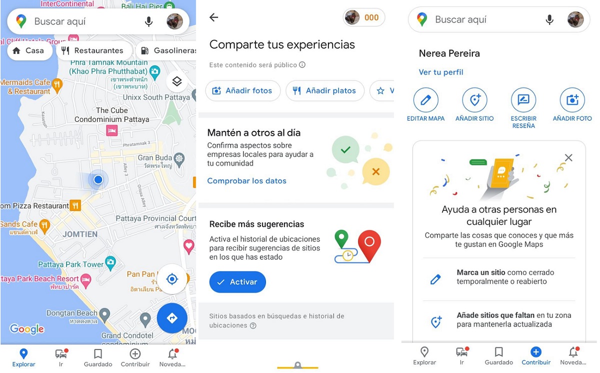 ganar puntos google maps