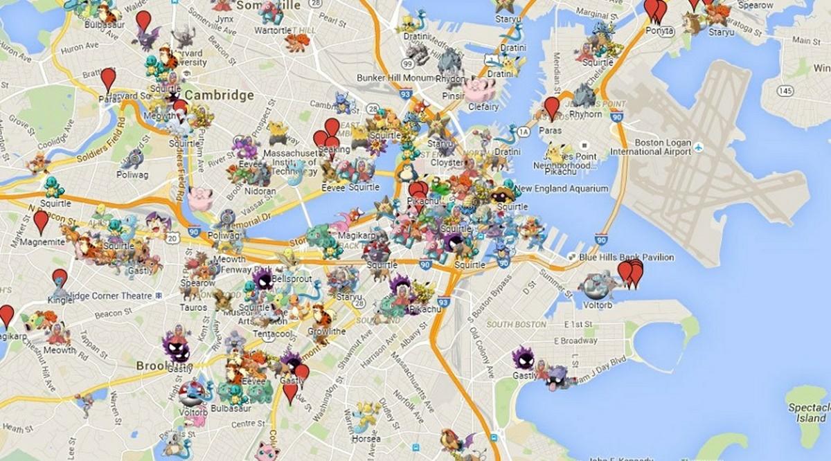 go map pokemon go
