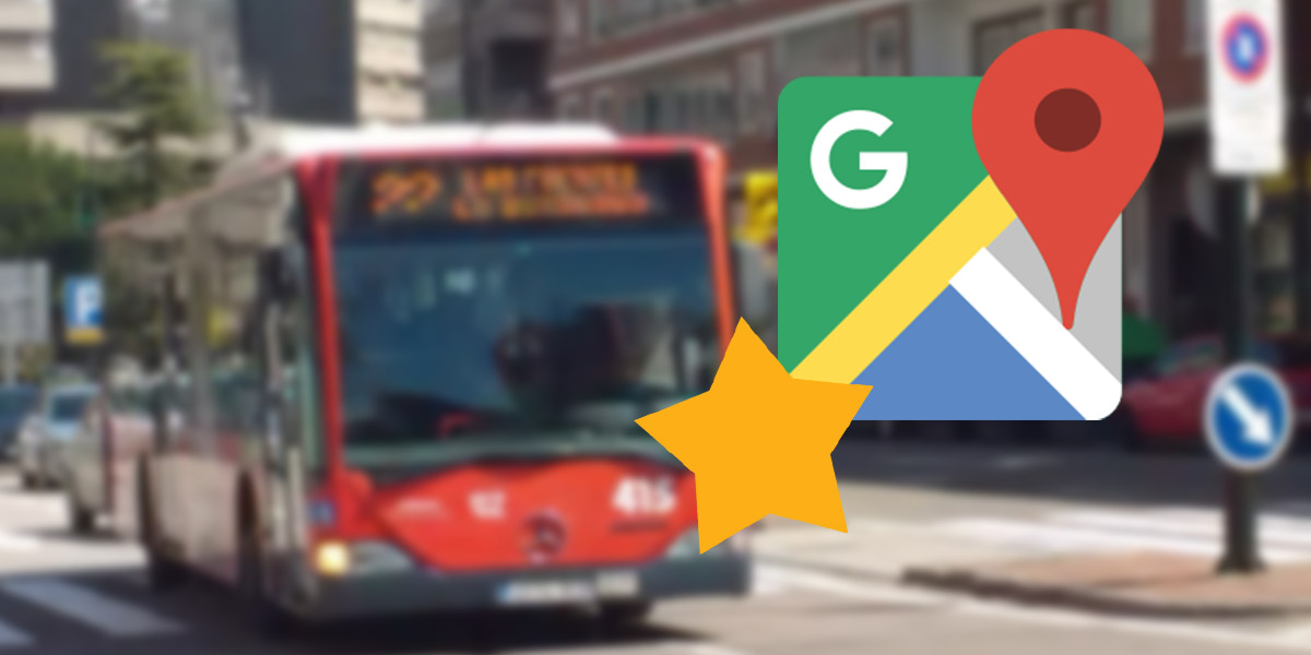 google maps accesos directos transportes preferidos