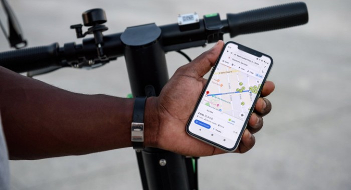 google maps bicicletas rutas