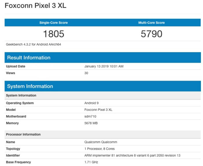 google pixel 3 lite xl caracteristicas