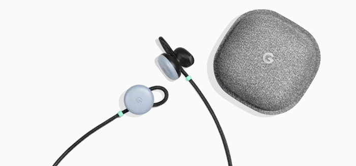 Google Pixel Buds estuche carga