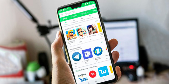 google play permite descargas simultaneas