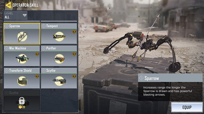 gorrion cod mobile