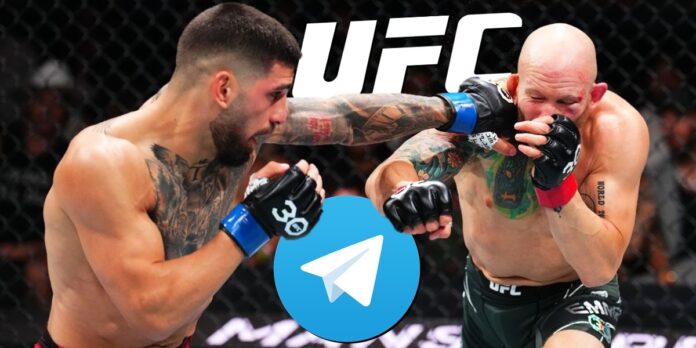 grupos canales de Telegram para ver la UFC en vivo