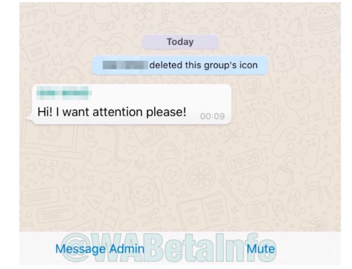 Nuevos grupos restringidos de WhatsApp