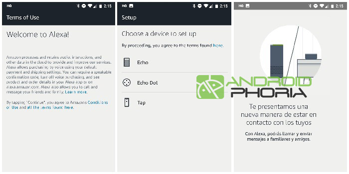 llamar gratis en Android con Amazon Alexa