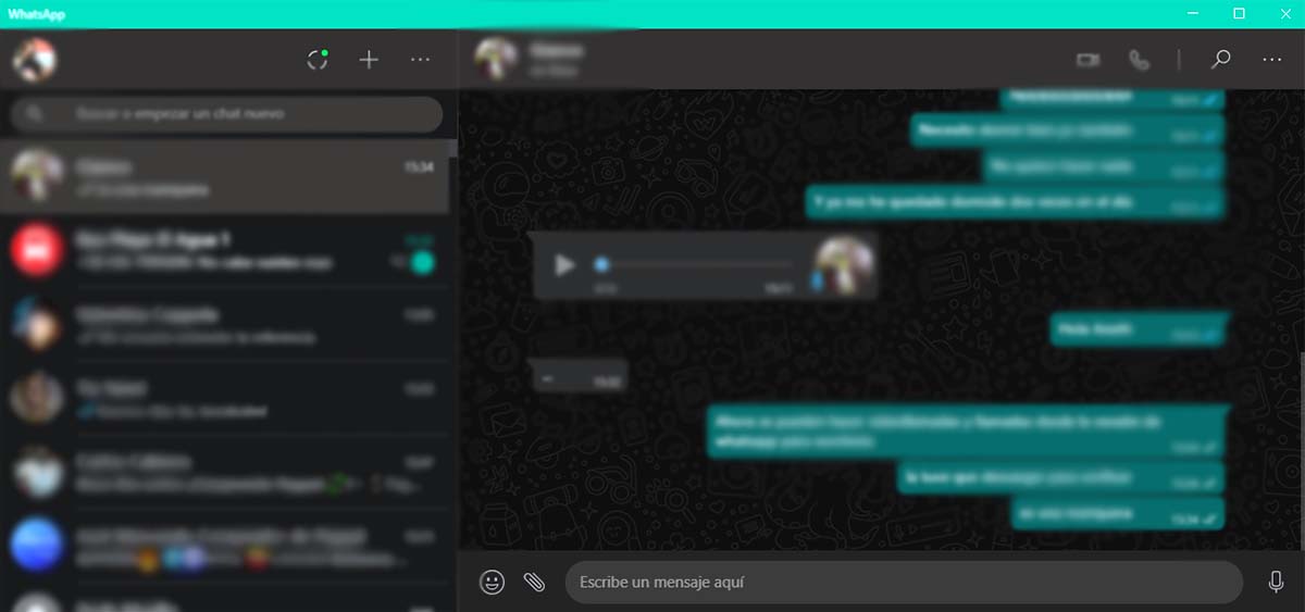 hacer videollamadas en whatsapp desktop con tu ordenador windows 10 o macos