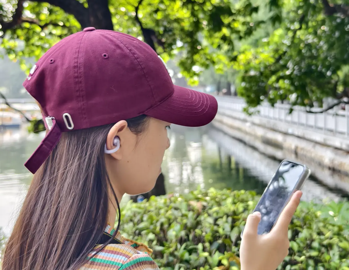 haylou airfree en uso