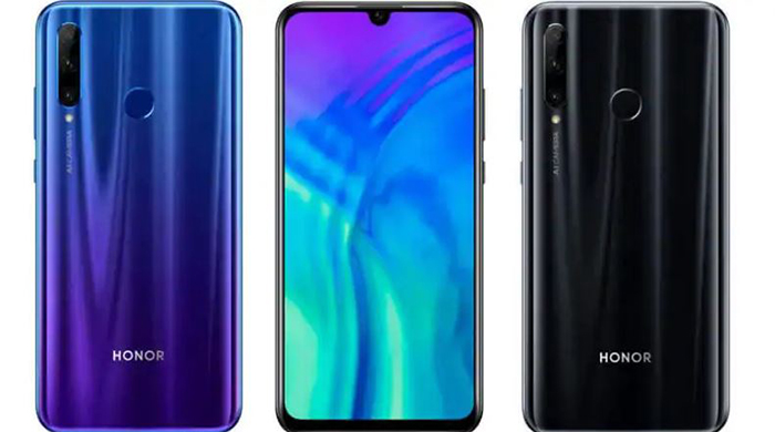 honor 20 lite colores