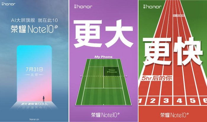 honor note 10 presentacion