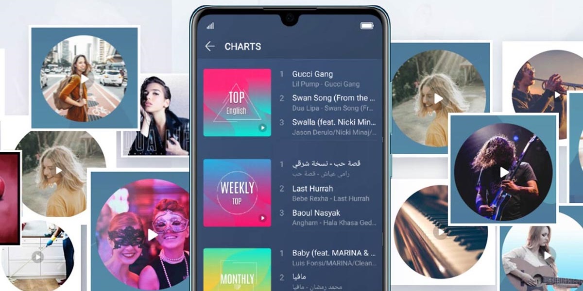 huawei music