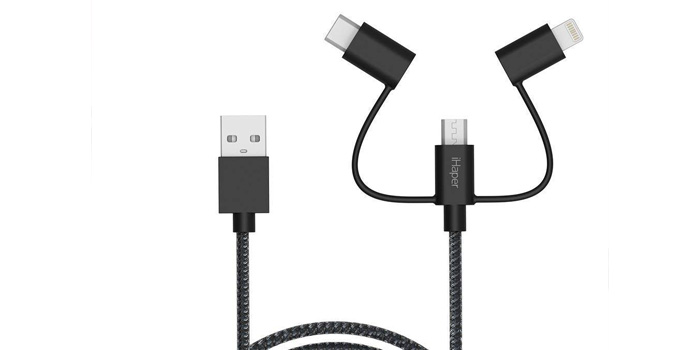 iHaper cable 3 en 1 comprar Amazon