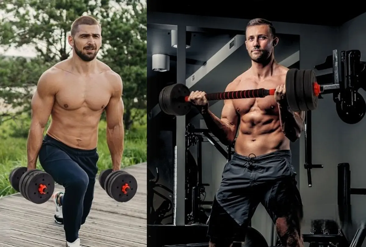 ideas de regalos para hombres en San Valentin 2026 dia enamorados Juego de mancuernas Mobiclinic