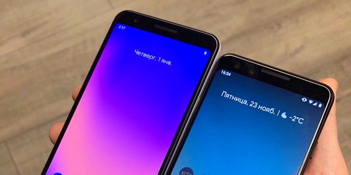 imagen filtrada pixel 3 lite