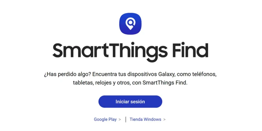 inicia sesion en smart things find