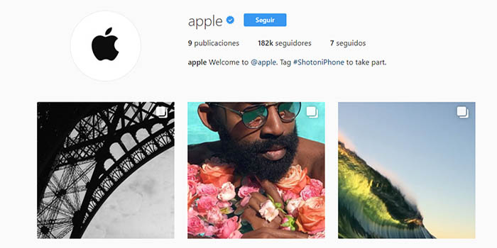 instagram de apple