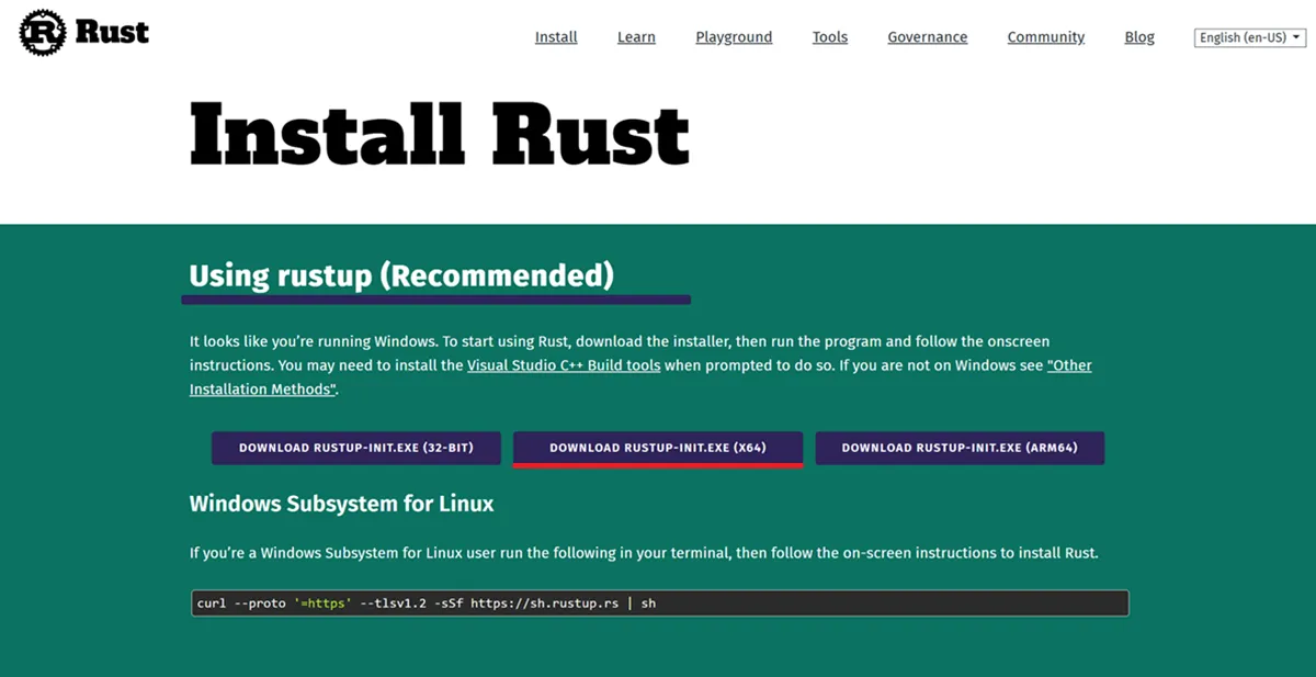 instala rust en windows - exportar filmaffinity a letterboxd