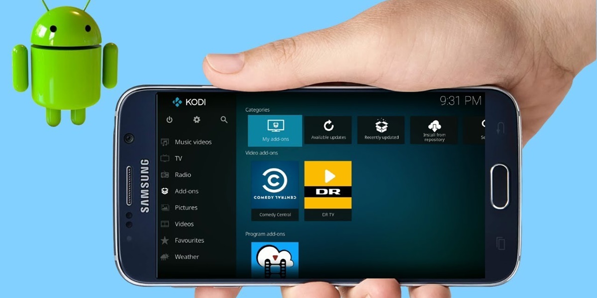 instalar add ons kodi android