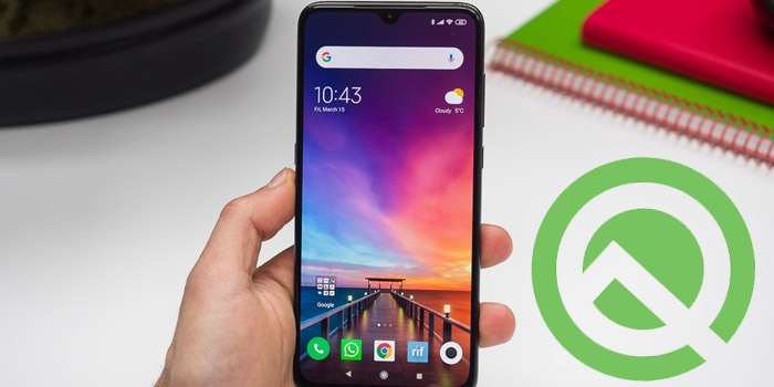instalar android q beta xiaomi mi 9