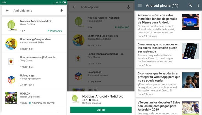 instalar apps rapido