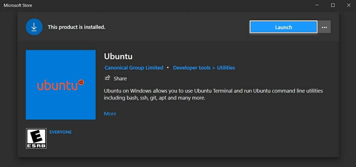 instalar ubuntu desde microsoft store windows