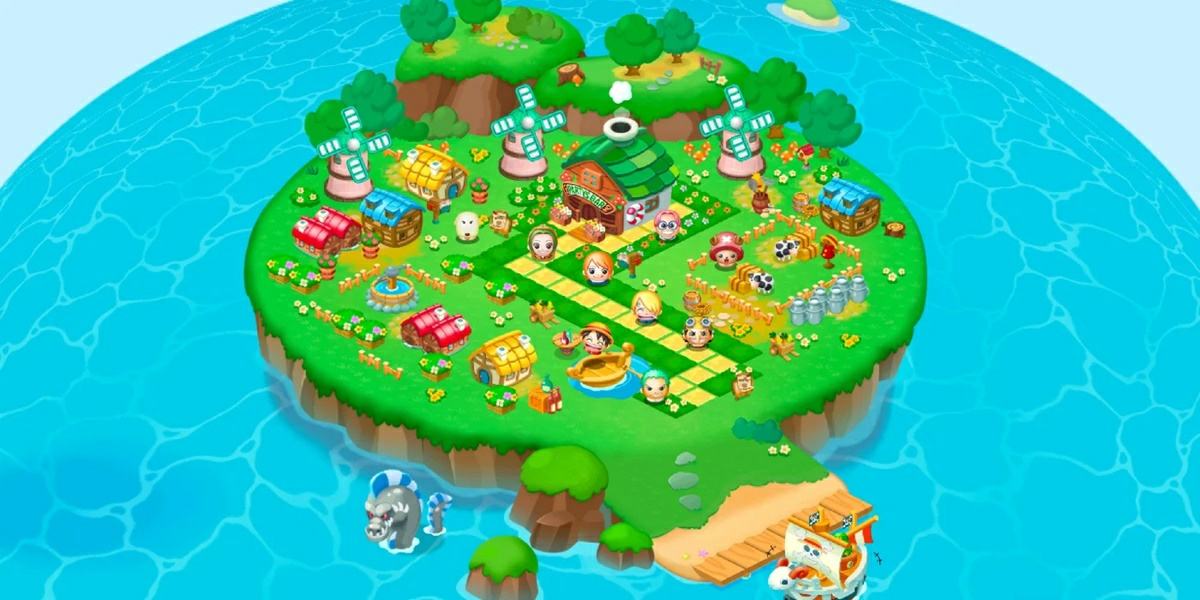 isla del juego one piece puzzle para moviles