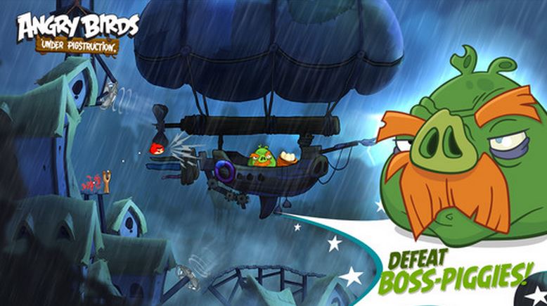 jefes de Angry Birds Underpigstruction