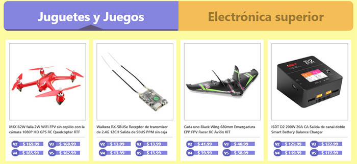 juguetes y juegos en vip
