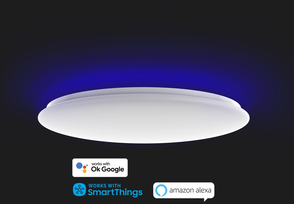 lampara yeelight arwen smart led asistentes compatibles