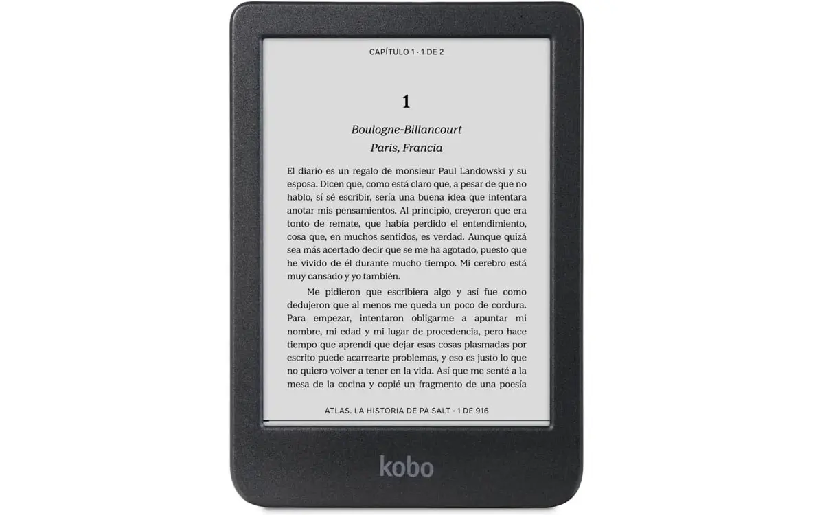 Lector de libros electrónicos de Kobo