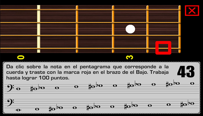 leer partituras para bajo