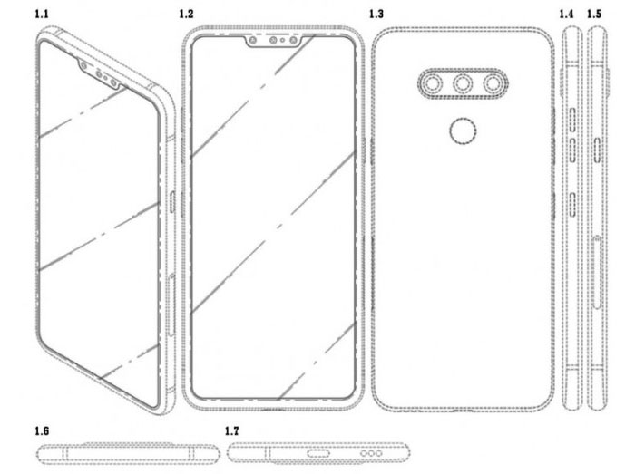 lg triple camara frontal