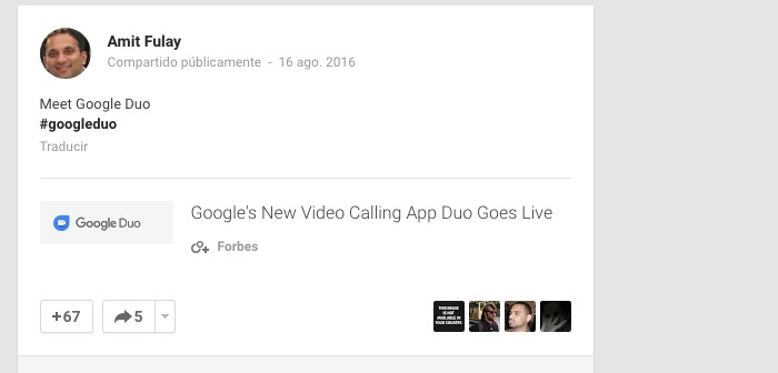 llamadas de voz duo
