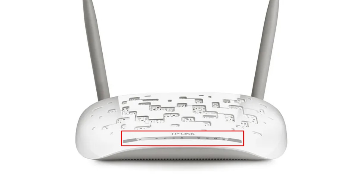 luces que indican reinicio del router TP-Link