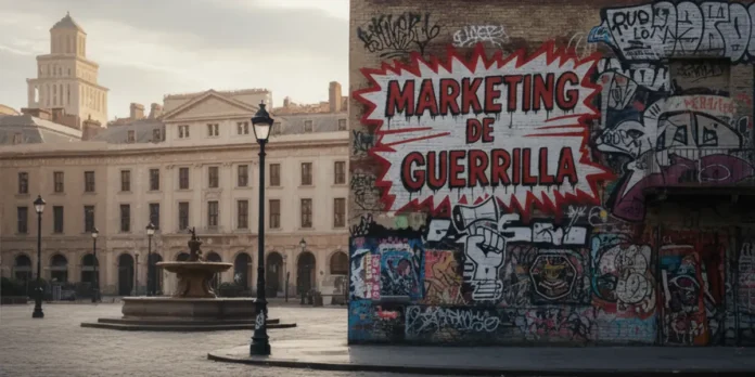 marketing de guerrilla en la calle