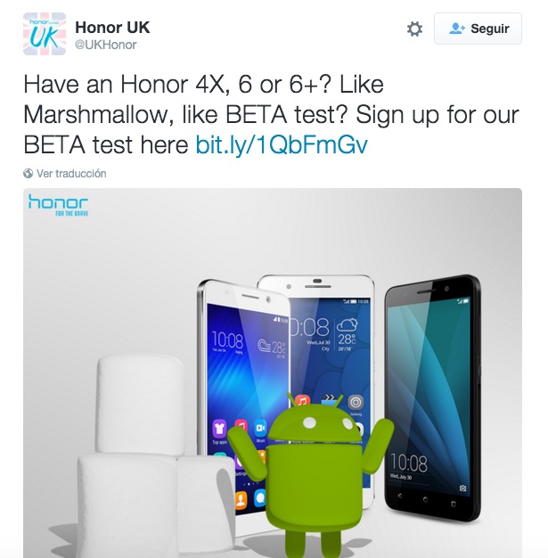 marshmallow huawei honor 4x 6 6plus