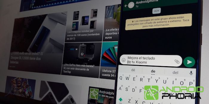 mejorar teclado de xiaomi