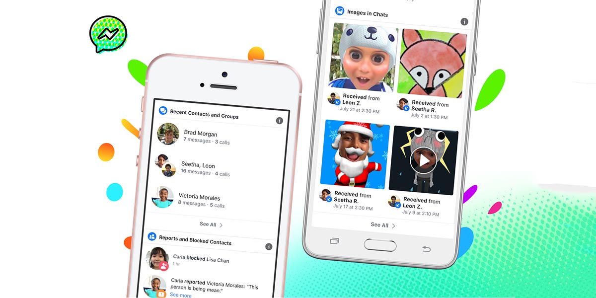 mejoras seguridad messenger kids