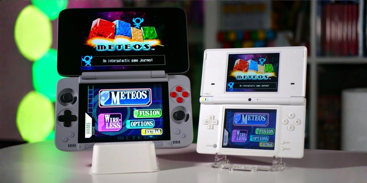 mejores consolas portátiles Android con doble pantalla Nintendo DS