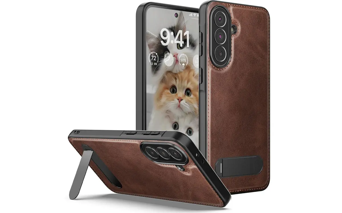 Funda de piel sintética Foluu para Samsung Galaxy A37