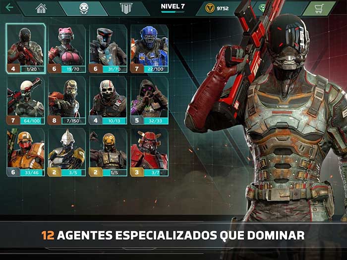 Modern Combat Versus descargar Android personajes