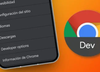 modo desarrollador Chrome Android